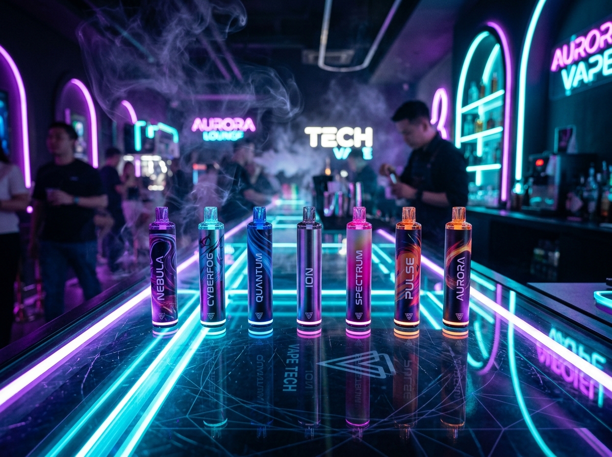 Disposable vape products selection at Green Smoke